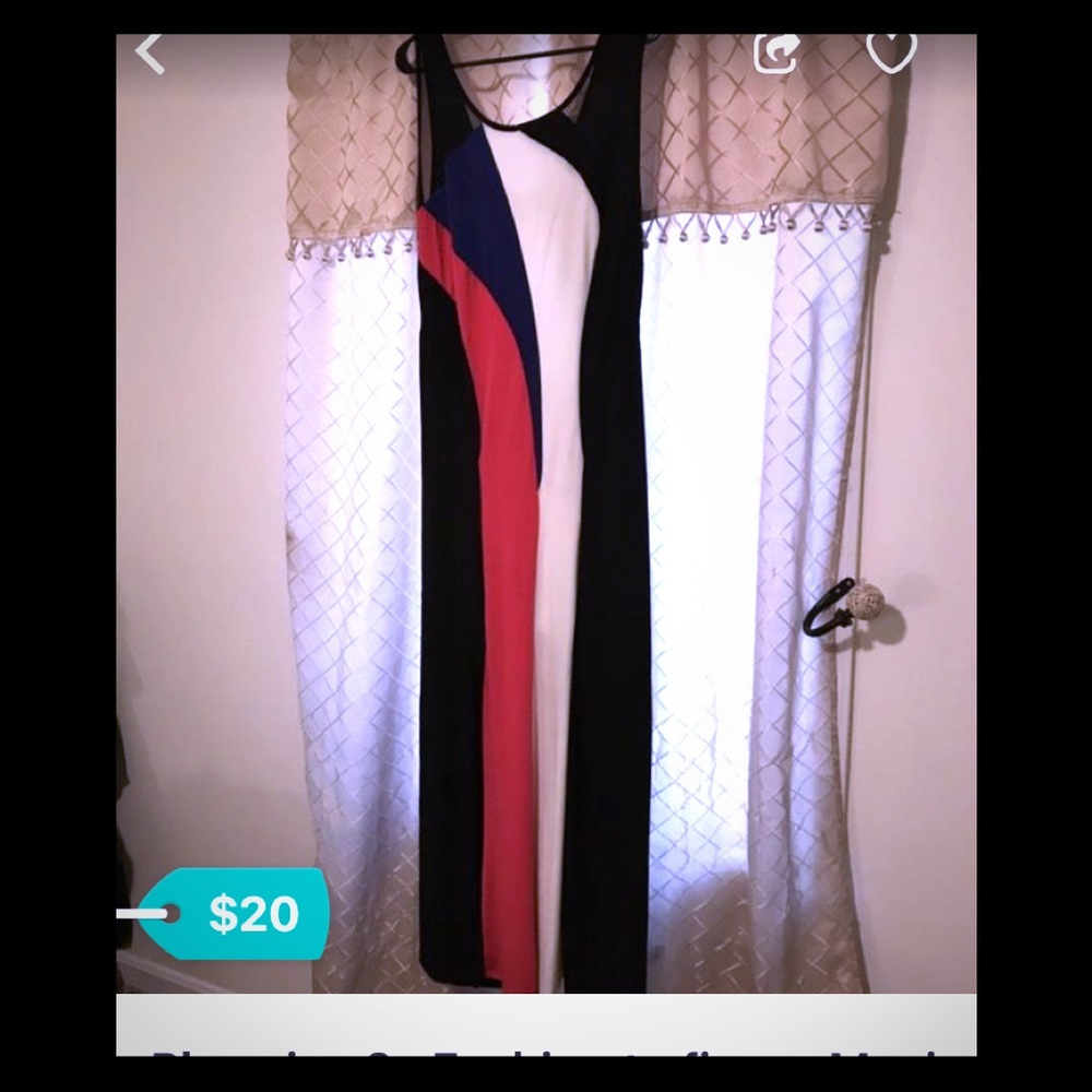 Fashion to figure 2X Maxi dress